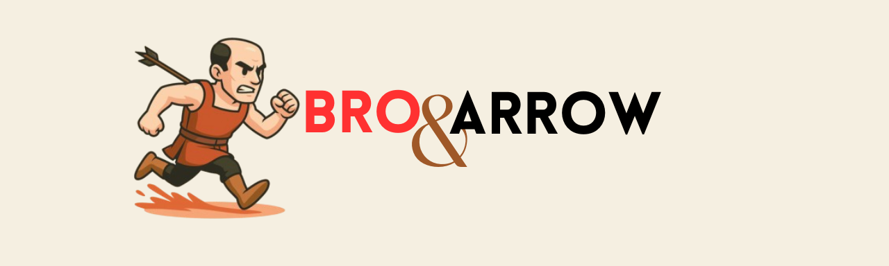 Bro and Arrow Game Logo